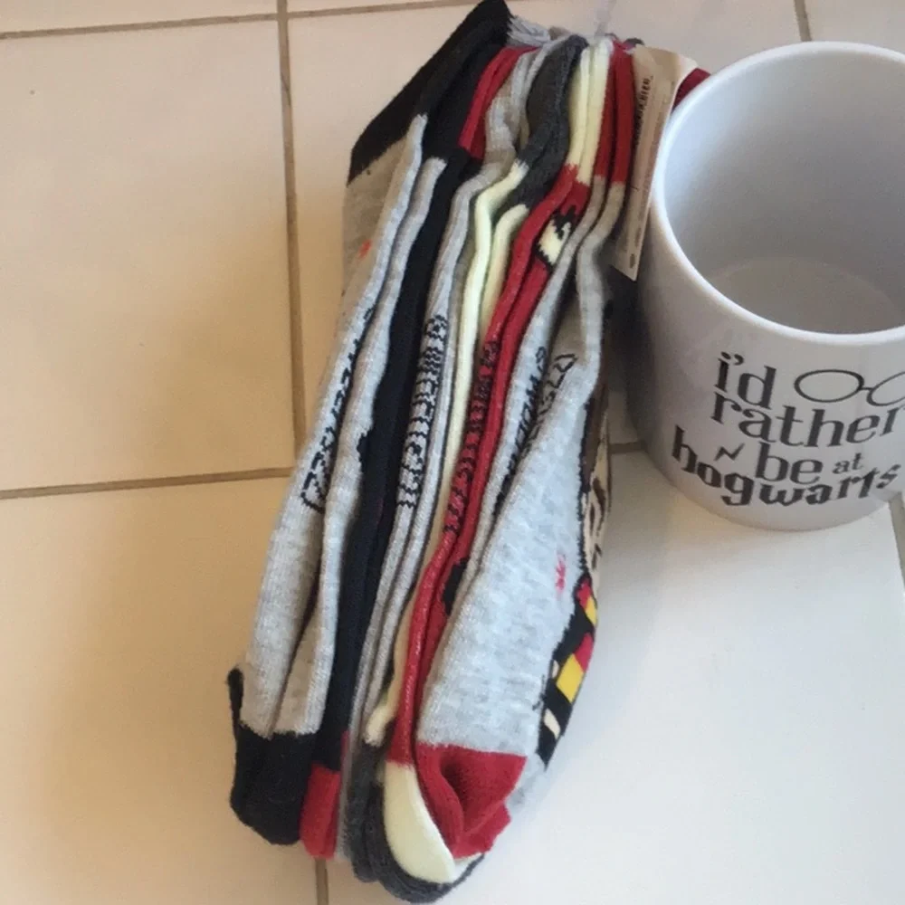 ‘Harry Potter’ Ankle Socks (6 pr) NWT